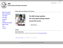 Tablet Screenshot of ibo-info.org